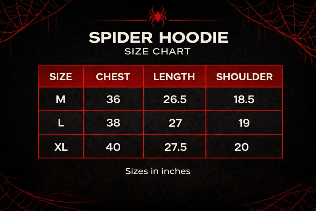 SPIDER HOODIE - WHITE