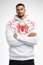 SPIDER HOODIE - WHITE