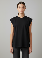 Sleeveless Tank top - Black