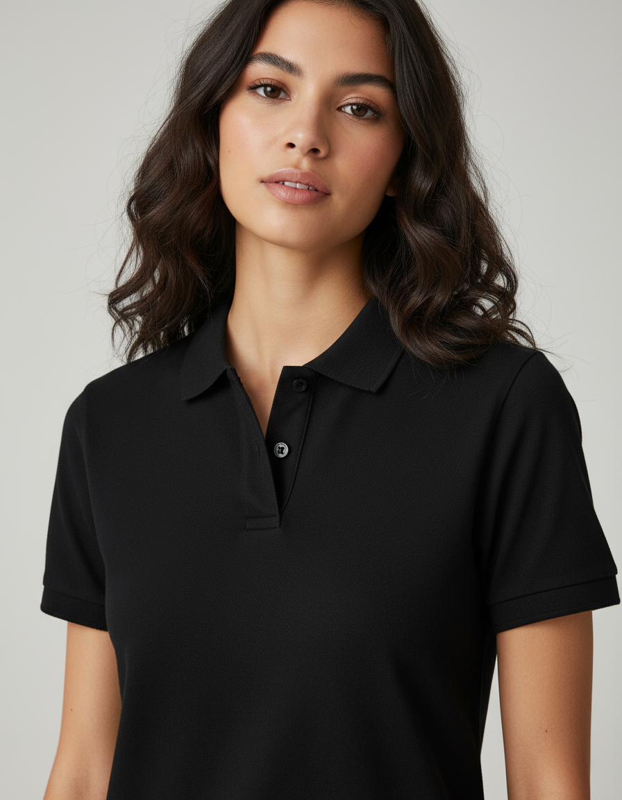 Polo tshirt - Black