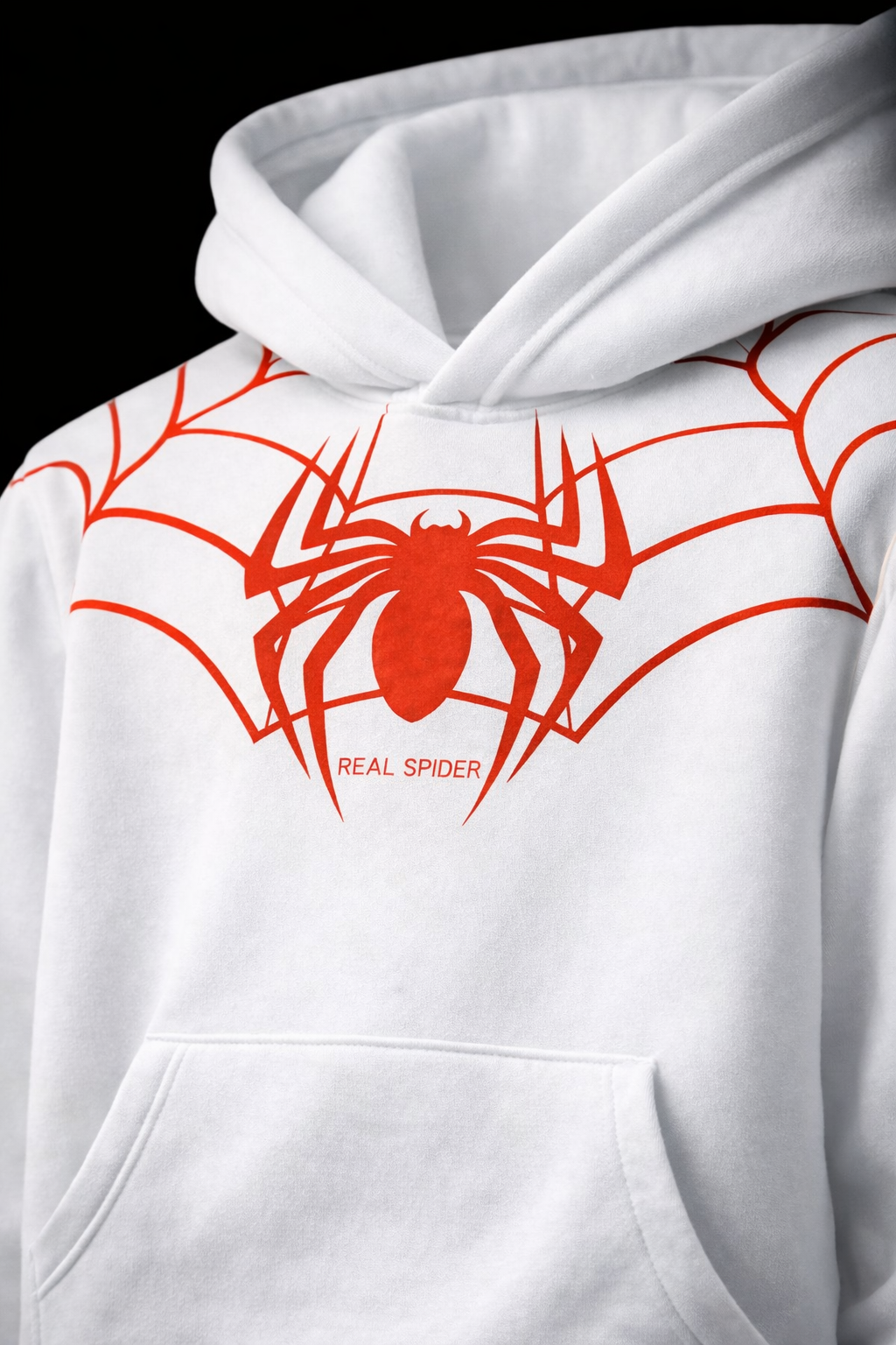 SPIDER HOODIE - WHITE