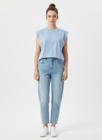 Sleeveless Tank top - Blue