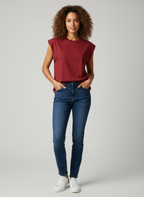 Sleeveless Tank top - Red