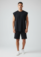 Sleeveless Tank top - Black