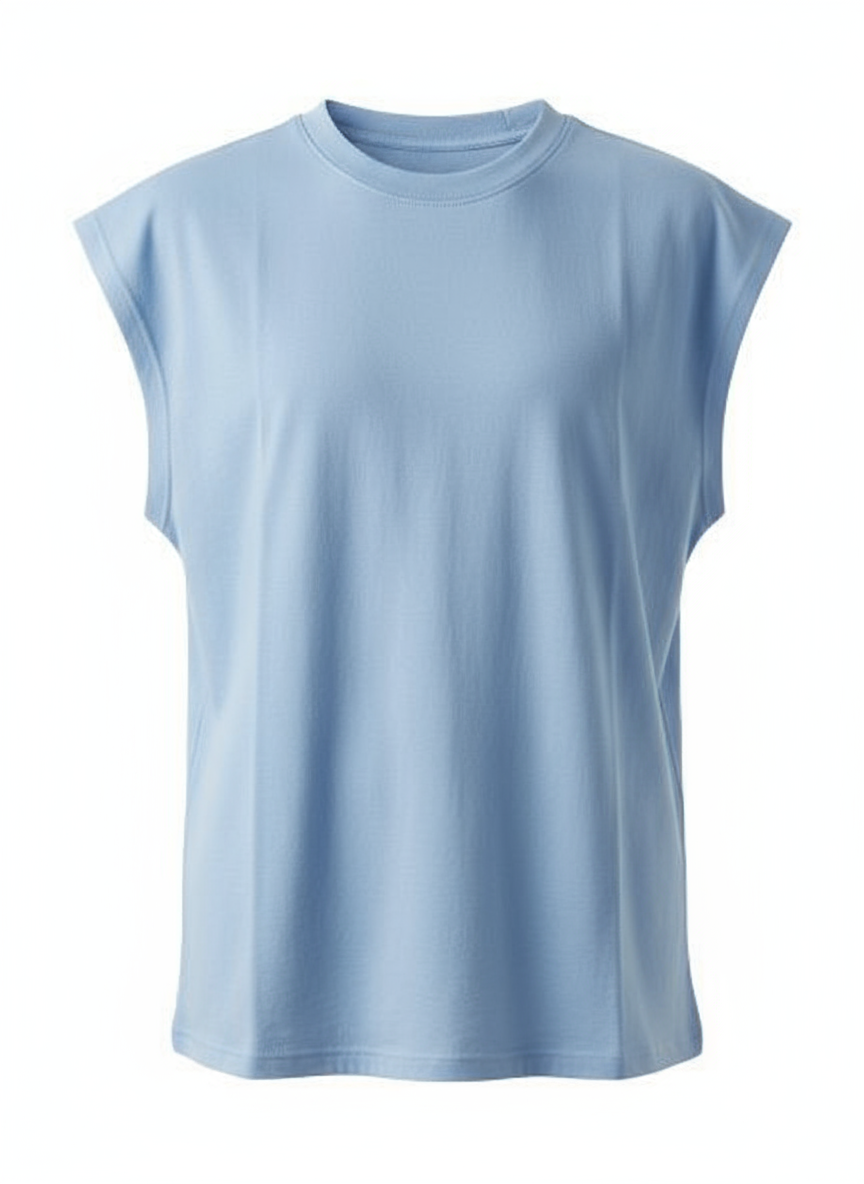 Sleeveless Tank top - Blue